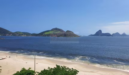 Open House vende, praia de Icarai, no miolo, frontal mar um luxo, 3 quartos andar alto, , exclusivo