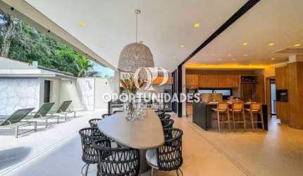 Luxuosa e Novíssima Casa À Venda com 362 m², 6 Suítes, em Riviera de São Lourenço - Bertioga SP.