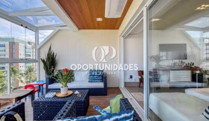 Cobertura Luxuosa com Vista Para o Mar à Venda, 3 Suítes, em Riviera de São Lourenço - Bertioga SP