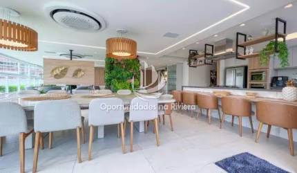 Luxuoso Apartamento à Venda em Riviera de São Lourenço Bertioga SP - 5 Dorms, Frente para o Mar.