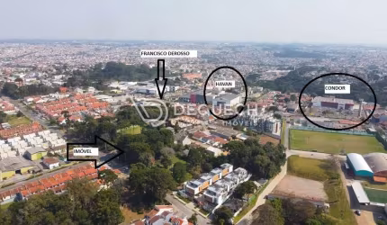Terreno à venda na Rua Desembargador Antônio de Paula, 3888, Alto Boqueirão, Curitiba por R$ 3.950.000