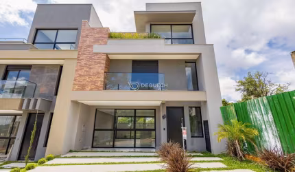 Casa em condomínio fechado com 3 quartos à venda na Rua Domingos Antônio Moro, 566, Pilarzinho, Curitiba, 166 m2 por R$ 1.500.000