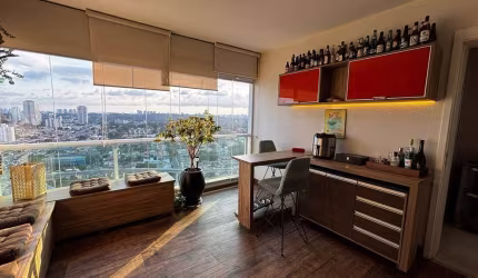 Apartamento decorado a venda 2 dormitórios 2 vagas campo Belo
