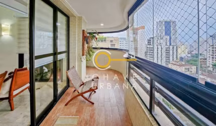 Apartamento com 3 dormitórios à venda, 222 m² por R$ 2.130.000,00 - Boqueirão - Santos/SP