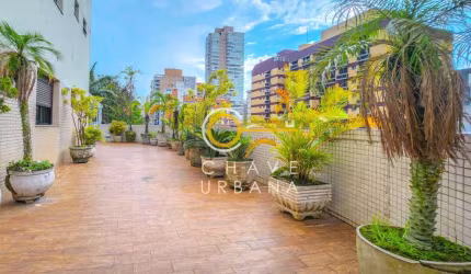 Apartamento Garden com 3 dormitórios à venda, 241 m² por R$ 2.150.000,00 - Gonzaga - Santos/SP