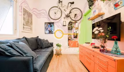 Kitnet à venda, 26 m² por R$ 295.000,00 - Embaré - Santos/SP