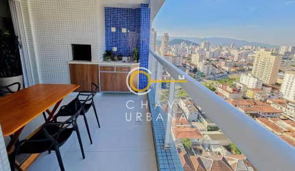 Apartamento com 3 dormitórios à venda, 114 m² por R$ 1.650.000 - Pompéia - Santos/SP