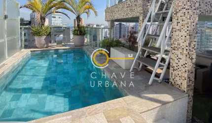Cobertura à venda, 289 m² por R$ 2.200.000,00 - Ponta da Praia - Santos/SP