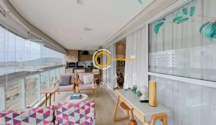 Apartamento com 4 dormitórios à venda, 186 m² por R$ 2.800.000,00 - Ponta da Praia - Santos/SP
