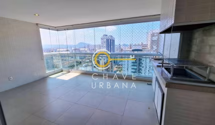 Apartamento para alugar, 190 m² por R$ 15.200,01/mês - Aparecida - Santos/SP
