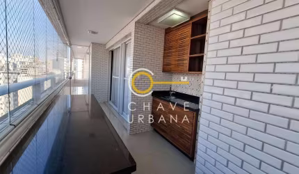 Apartamento para alugar, 180 m² por R$ 9.778,00/mês - Pompéia - Santos/SP