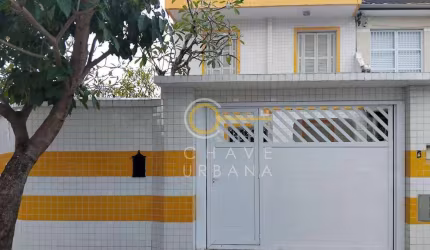 Sobrado com 2 dormitórios para alugar, 140 m² por R$ 4.300,00/mês - Campo Grande - Santos/SP
