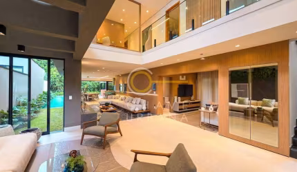 Casa com 5 suítes e porteira fechada à venda, 475 m² por R$ 14.900.000,00 - Riviera Módulo 11 - Bertioga/SP