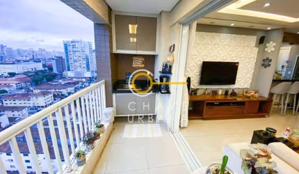 Apartamento com 3 dormitórios à venda, 92 m² por R$ 960.000,00 - Encruzilhada - Santos/SP