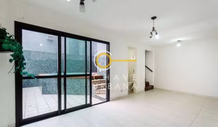 Cobertura com 2 dormitórios à venda, 140 m² por R$ 1.300.000,00 - Pompéia - Santos/SP