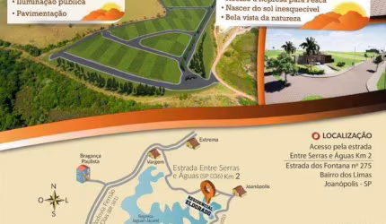 Terreno em Condomínio para Venda em Joanópolis, Condomínio Residencial Eldorado