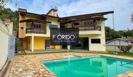 Casa em Condomínio para Venda em Atibaia, Condomínio Flamboyant, 4 dormitórios, 2 suítes, 8 banheiros, 4 vagas