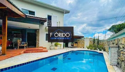Casa para Venda em Atibaia, Vila Petrópolis, 3 dormitórios, 1 suíte, 3 banheiros, 7 vagas