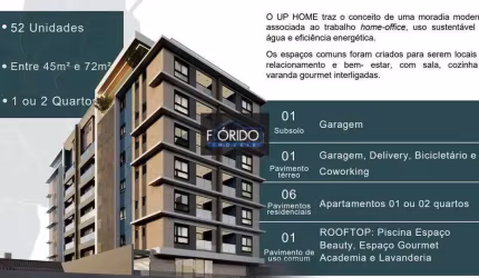 Apartamento para Venda em Atibaia, Alvinópolis, 2 dormitórios, 1 suíte, 1 banheiro, 1 vaga