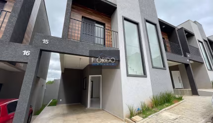 Casa em Condomínio para Venda em Atibaia, Jardim São Felipe, 2 dormitórios, 2 banheiros, 1 vaga