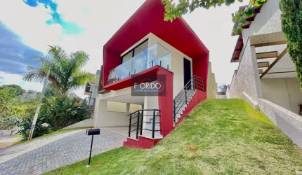 Casa em Condomínio para Locação em Atibaia, Condomínio Terras De Atibaia I, 3 dormitórios, 3 suítes, 3 banheiros, 2 vagas