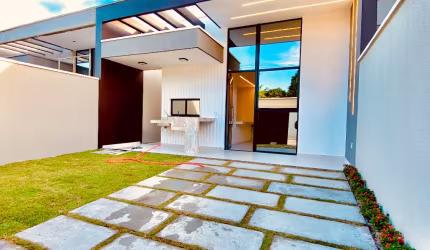Eusébio casa plana nova.
