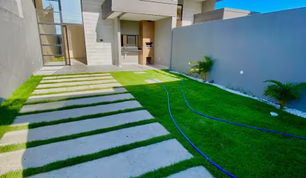 Casa plana nova Eusébio Guaribas