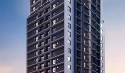 Apartamento com 1 quarto à venda na Rua Eduardo Carlos Pereira, 4000, Portão, Curitiba, 26 m2 por R$ 315.800