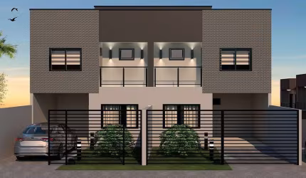 Casa em condomínio fechado com 3 quartos à venda na Rua João Barwik, 89, Cachoeira, Curitiba, 118 m2 por R$ 734.092