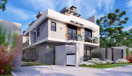 Casa em condomínio fechado com 3 quartos à venda na Rua Paulo Setúbal, 1071, Hauer, Curitiba, 134 m2 por R$ 729.000