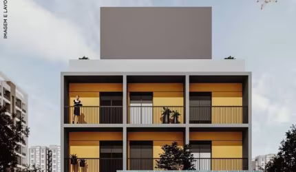 Cobertura com 1 quarto à venda na Rua Baronesa de Bela Vista, 59, Campo Belo, São Paulo, 40 m2 por R$ 273.336