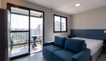 Apartamento com 1 quarto à venda na Rua Morais de Barros, 880, Campo Belo, São Paulo, 26 m2 por R$ 530.000
