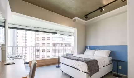 Apartamento com 1 quarto à venda na Rua Bueno Brandão, 382, Vila Nova Conceição, São Paulo, 32 m2 por R$ 750.000
