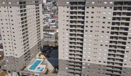 Apartamento com 2 quartos à venda na Rua Ângela Perioto Tolaine, 400, Jardim das Belezas, Carapicuíba, 60 m2 por R$ 375.582