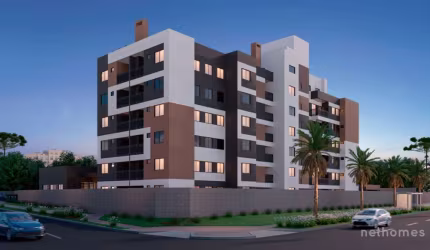 Apartamento com 2 quartos à venda na Rua João Bonat, 494, Novo Mundo, Curitiba, 78 m2 por R$ 439.203