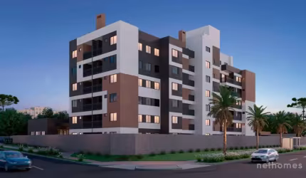 Apartamento com 2 quartos à venda na Rua João Bonat, 494, Novo Mundo, Curitiba, 62 m2 por R$ 414.427