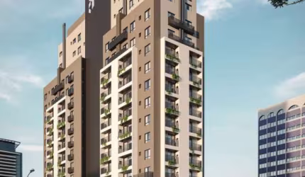 Apartamento com 1 quarto à venda na Avenida República Argentina, 1793, Água Verde, Curitiba, 26 m2 por R$ 409.200
