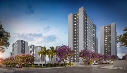 Apartamento com 1 quarto à venda na Alameda das Chácaras, 549, Chácaras Dona Gê, Goiânia, 36 m2 por R$ 289.462