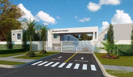 Casa em condomínio fechado com 3 quartos à venda na Rua José Bajerski, 921, Abranches, Curitiba, 87 m2 por R$ 460.000
