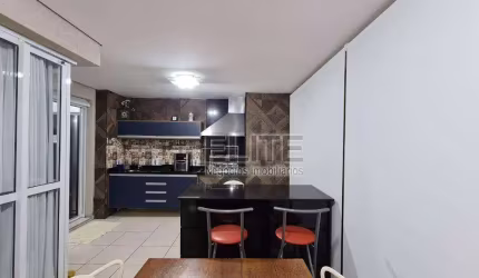 Maravilhos apartamento com sacada gourmet