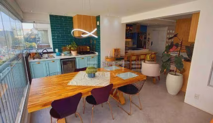 Apartamento com 3 dormitórios à venda, 113 m² por R$ 1.380.000,00 - Centro - Santo André/SP