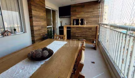 Excelente apartamento club com sacada gourmet