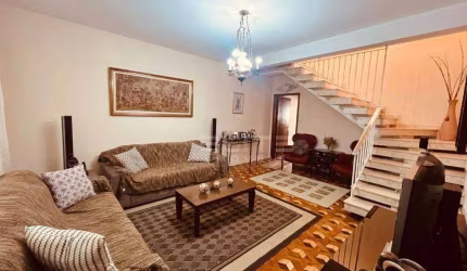 Sobrado com 3 dormitórios à venda, 192 m² por R$ 798.000,00 - Vila Homero Thon - Santo André/SP