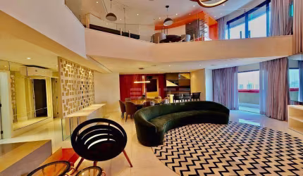 Apartamento Triplex com 4 dormitórios à venda, 772 m² por R$ 8.400.000,00 - Vila Bastos - Santo André/SP