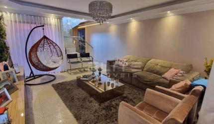 Sobrado com 4 dormitórios para alugar, 225 m² por R$ 9.094,05/mês - Vila São Pedro - Santo André/SP