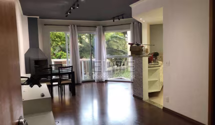Apartamento Duplex com 1 dormitório para alugar, 90 m² por R$ 5.032,25/mês - Jardim - Santo André/SP