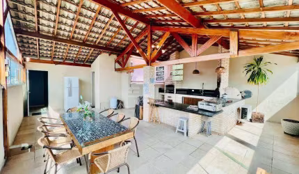Cobertura com 3 dormitórios à venda, 140 m² por R$ 759.000,00 - Vila Alzira - Santo André/SP