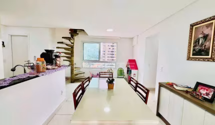 Cobertura com 3 dormitórios à venda, 140 m² por R$ 870.000,00 - Jardim - Santo André/SP