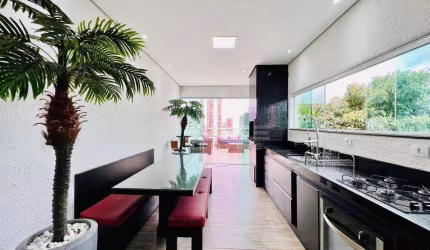 Cobertura com 3 dormitórios à venda, 134 m² por R$ 1.040.000,00 - Vila Valparaíso - Santo André/SP