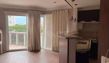 Apartamento Duplex com 1 dormitório para alugar, 104 m² por R$ 6.199,50/mês - Jardim - Santo André/SP